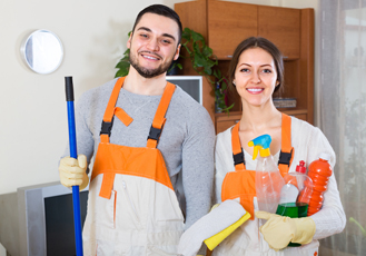 cleaning team